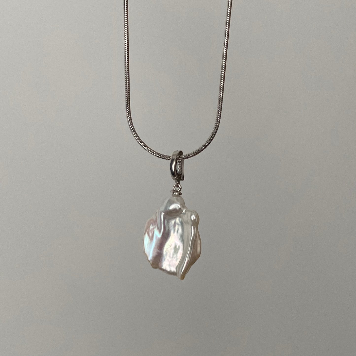 Baroque Pearl Pendant Necklace NO.1