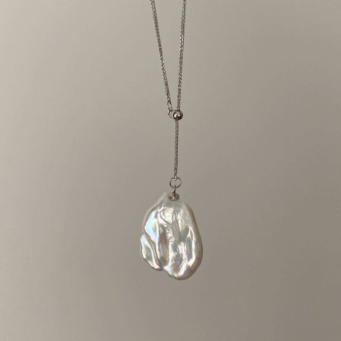Baroque Pearl Pendant Necklace NO.5